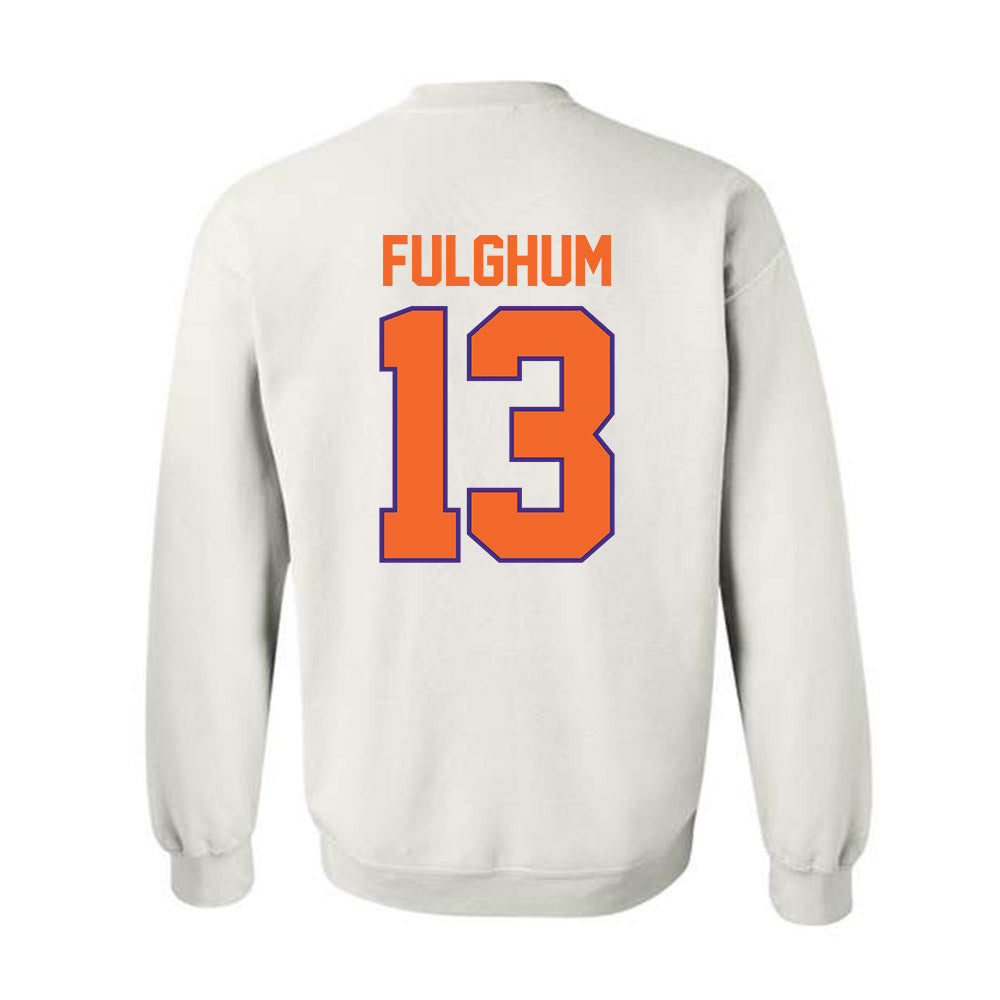 Clemson - NCAA Football : Parker Fulghum - Classic Shersey Crewneck Sweatshirt-1