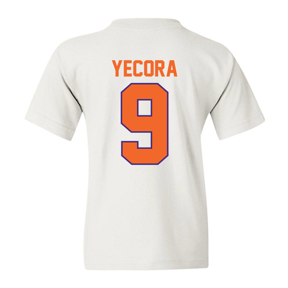 Clemson - NCAA Women's Tennis : Candela Yecora - Classic Shersey Youth T-Shirt-1