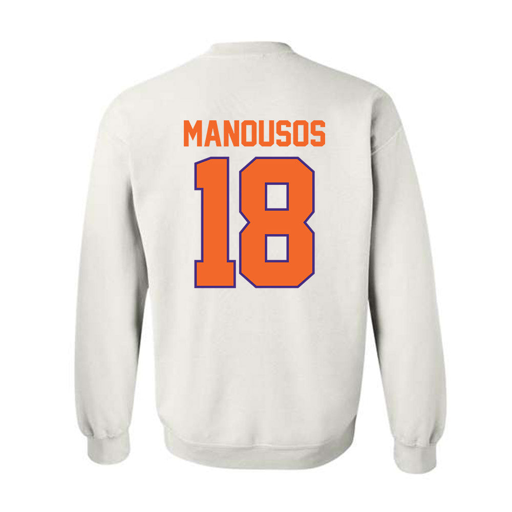 Clemson - NCAA Women's Soccer : Maria Manousos - Classic Shersey Crewneck Sweatshirt-1