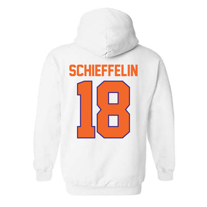 Clemson - NCAA Football : Ian Schieffelin - Classic Shersey Hooded Sweatshirt-1