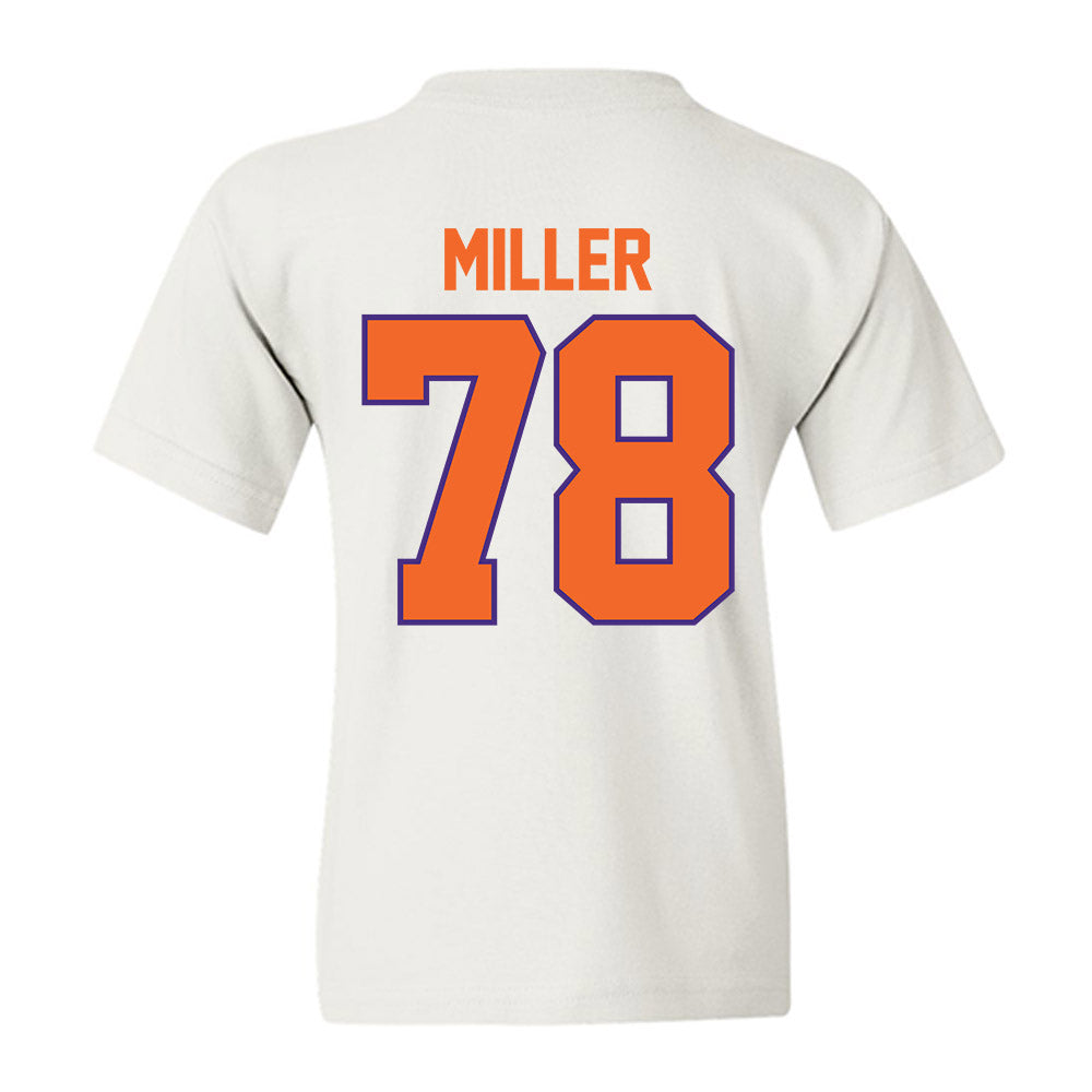 Clemson - NCAA Football : Blake Miller - Classic Shersey Youth T-Shirt-1