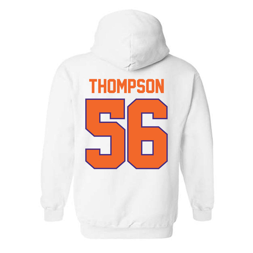 Clemson - NCAA Football : Champ Thompson - Classic Shersey Hooded Sweatshirt