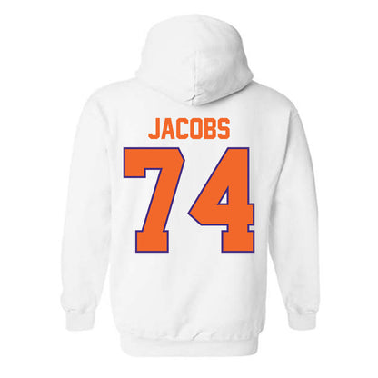 Clemson - NCAA Football : Brayden Jacobs - Classic Shersey Hooded Sweatshirt-1