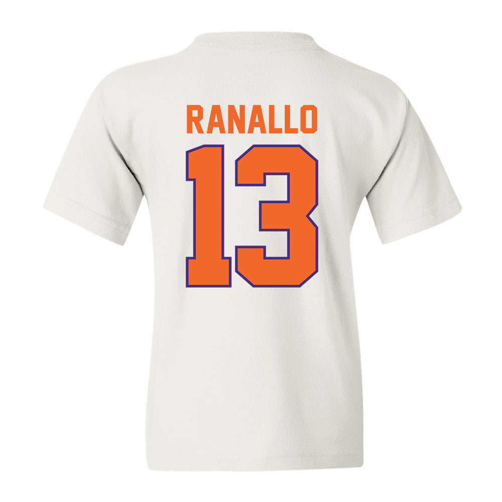 Clemson - NCAA Women's Basketball : Bella Ranallo - Classic Shersey Youth T-Shirt