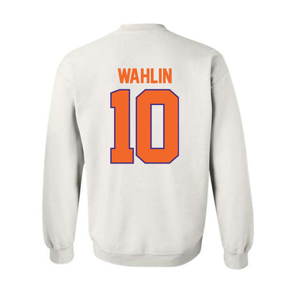 Clemson - NCAA Men's Basketball : Jake Wahlin - Classic Shersey Crewneck Sweatshirt-1