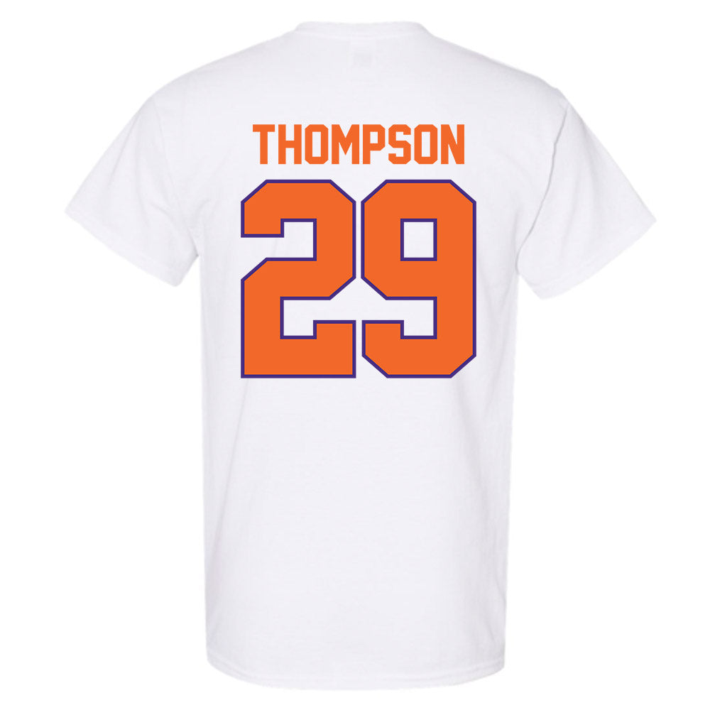 Clemson - NCAA Women's Soccer : Jordan Thompson - Classic Shersey T-Shirt-1