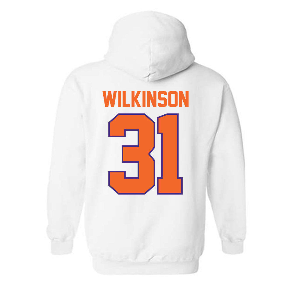 Clemson - NCAA Football : Joe Wilkinson - Classic Shersey Hooded Sweatshirt-1