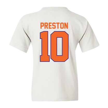 Clemson - NCAA Football : juju preston - Classic Shersey Youth T-Shirt-1