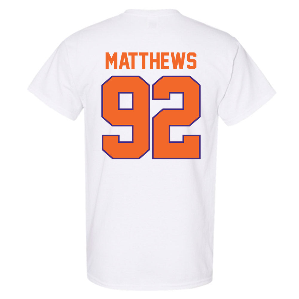 Clemson - NCAA Football : Levi Matthews - Classic Shersey T-Shirt-1