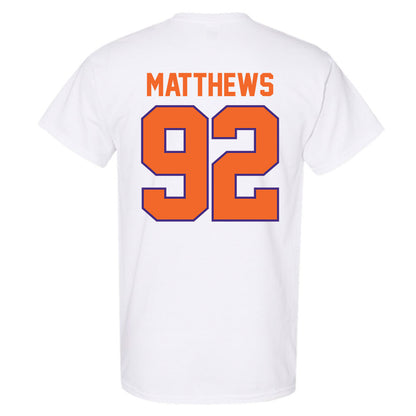 Clemson - NCAA Football : Levi Matthews - Classic Shersey T-Shirt-1