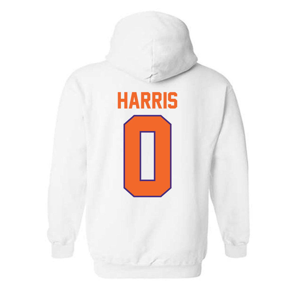 Clemson - NCAA Women's Basketball : Holland Harris - Classic Shersey Hooded Sweatshirt-1