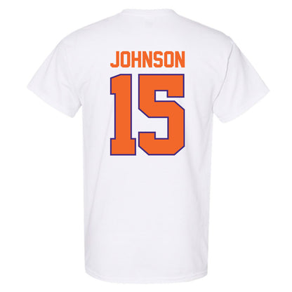 Clemson - NCAA Women's Soccer : Ella Johnson - Classic Shersey T-Shirt-1