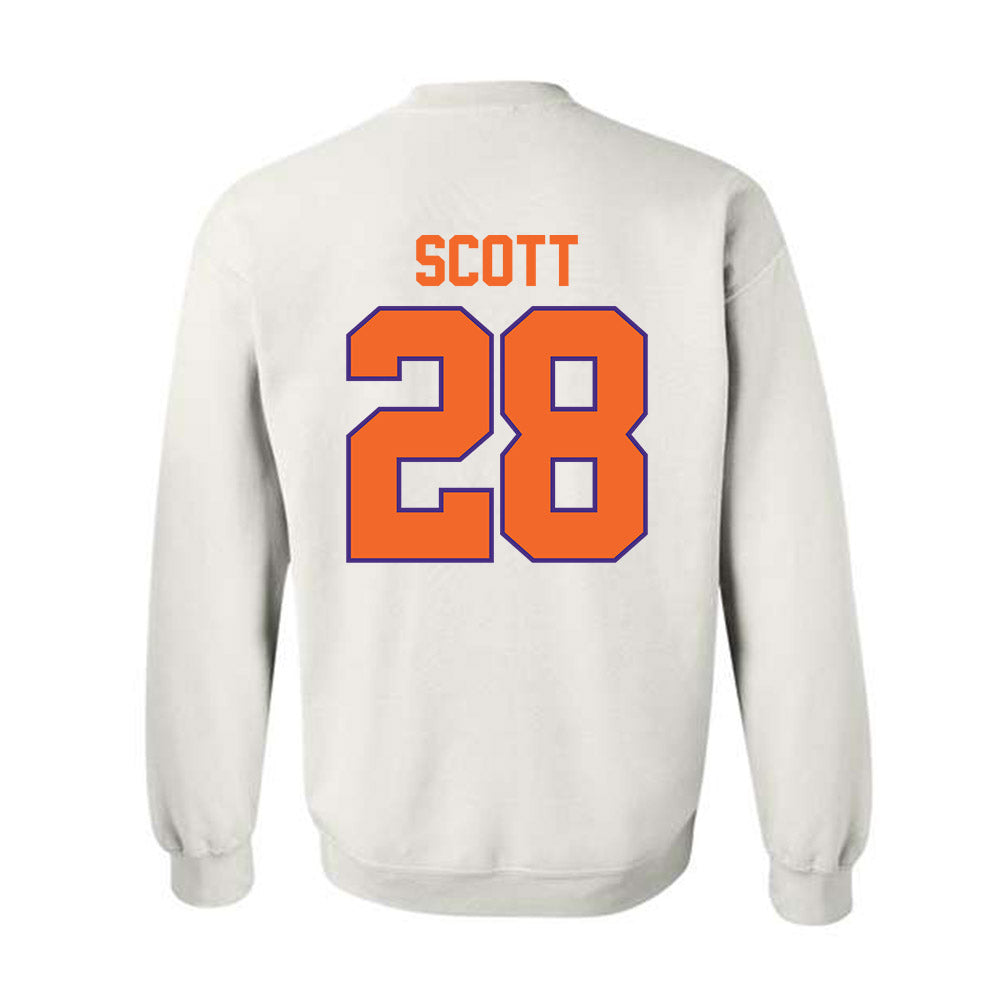 Clemson - NCAA Women's Lacrosse : Teagan Scott - Classic Shersey Crewneck Sweatshirt-1