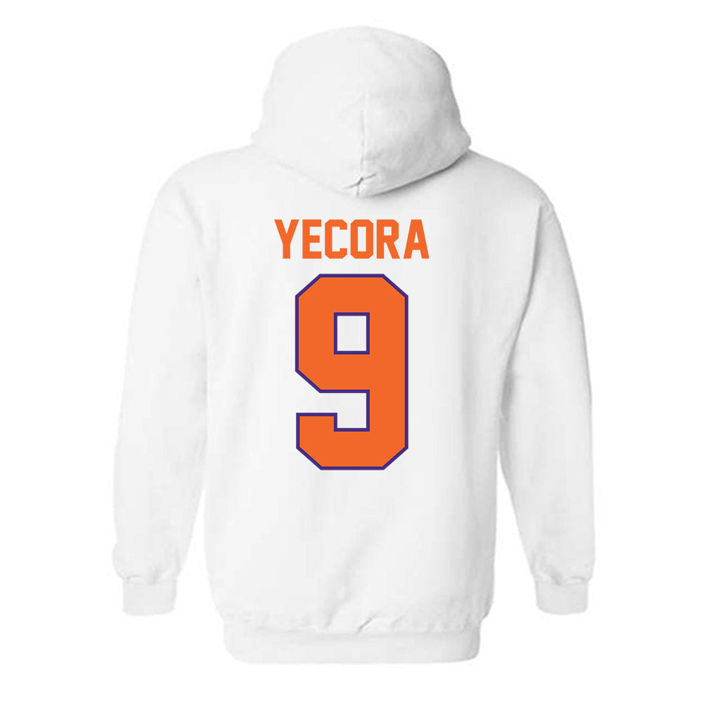 Clemson - NCAA Women's Tennis : Candela Yecora - Classic Shersey Hooded Sweatshirt-1