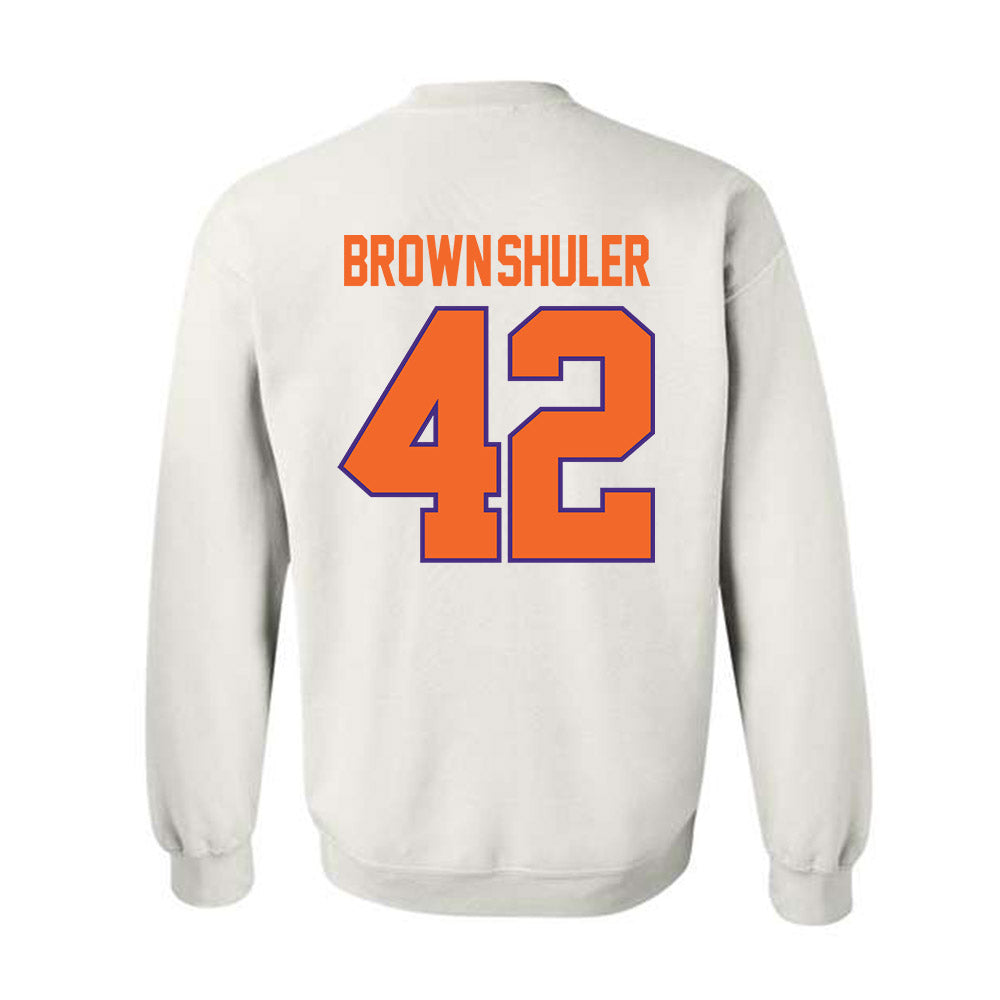 Clemson - NCAA Football : Hevin Brown-Shuler - Classic Shersey Crewneck Sweatshirt-1