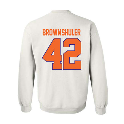 Clemson - NCAA Football : Hevin Brown-Shuler - Classic Shersey Crewneck Sweatshirt-1