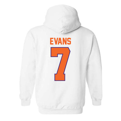 Clemson - NCAA Women's Basketball : Summah Evans - Classic Shersey Hooded Sweatshirt-1