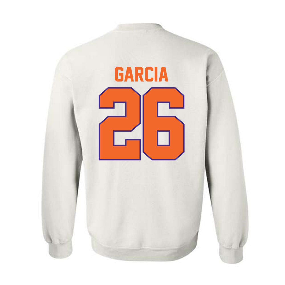 Clemson - NCAA Men's Soccer : Marco Garcia - Classic Shersey Crewneck Sweatshirt