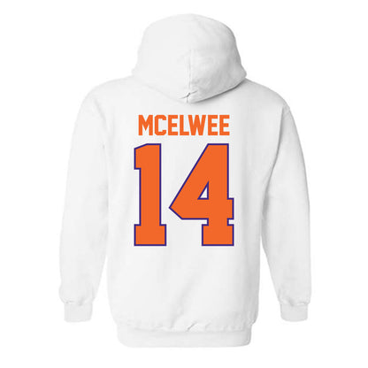Clemson - NCAA Women's Lacrosse : Caitlin McElwee - Classic Shersey Hooded Sweatshirt-1