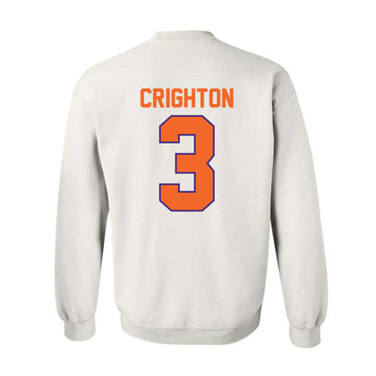 Clemson - NCAA Baseball : Jack Crighton - Classic Shersey Crewneck Sweatshirt