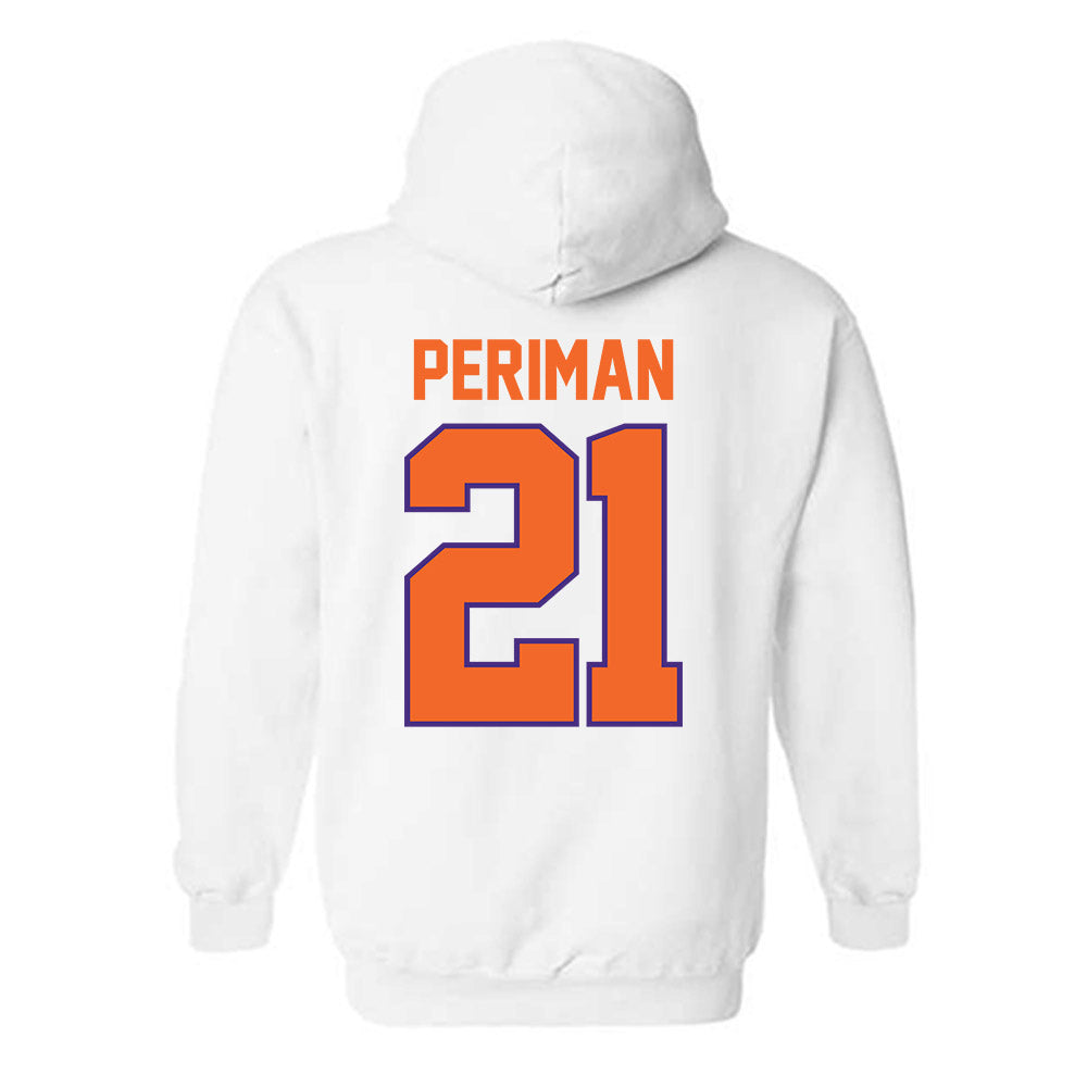 Clemson - NCAA Women's Basketball : Hadley Periman - Classic Shersey Hooded Sweatshirt-1