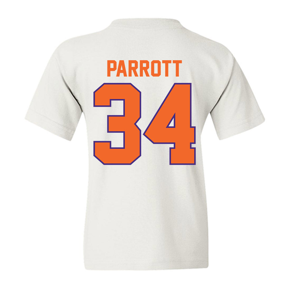 Clemson - NCAA Women's Soccer : Maddie Parrott - Classic Shersey Youth T-Shirt-1