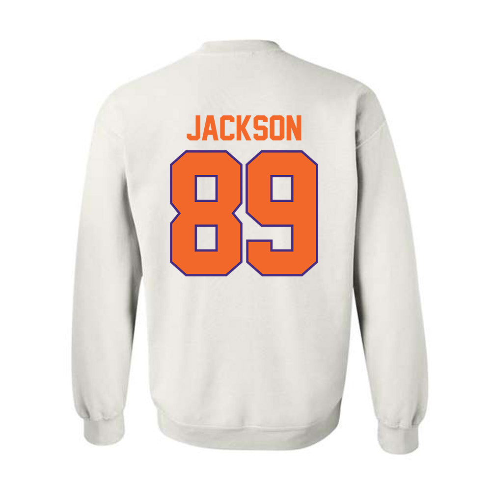 Clemson - NCAA Football : Zach Jackson - Classic Shersey Crewneck Sweatshirt-1
