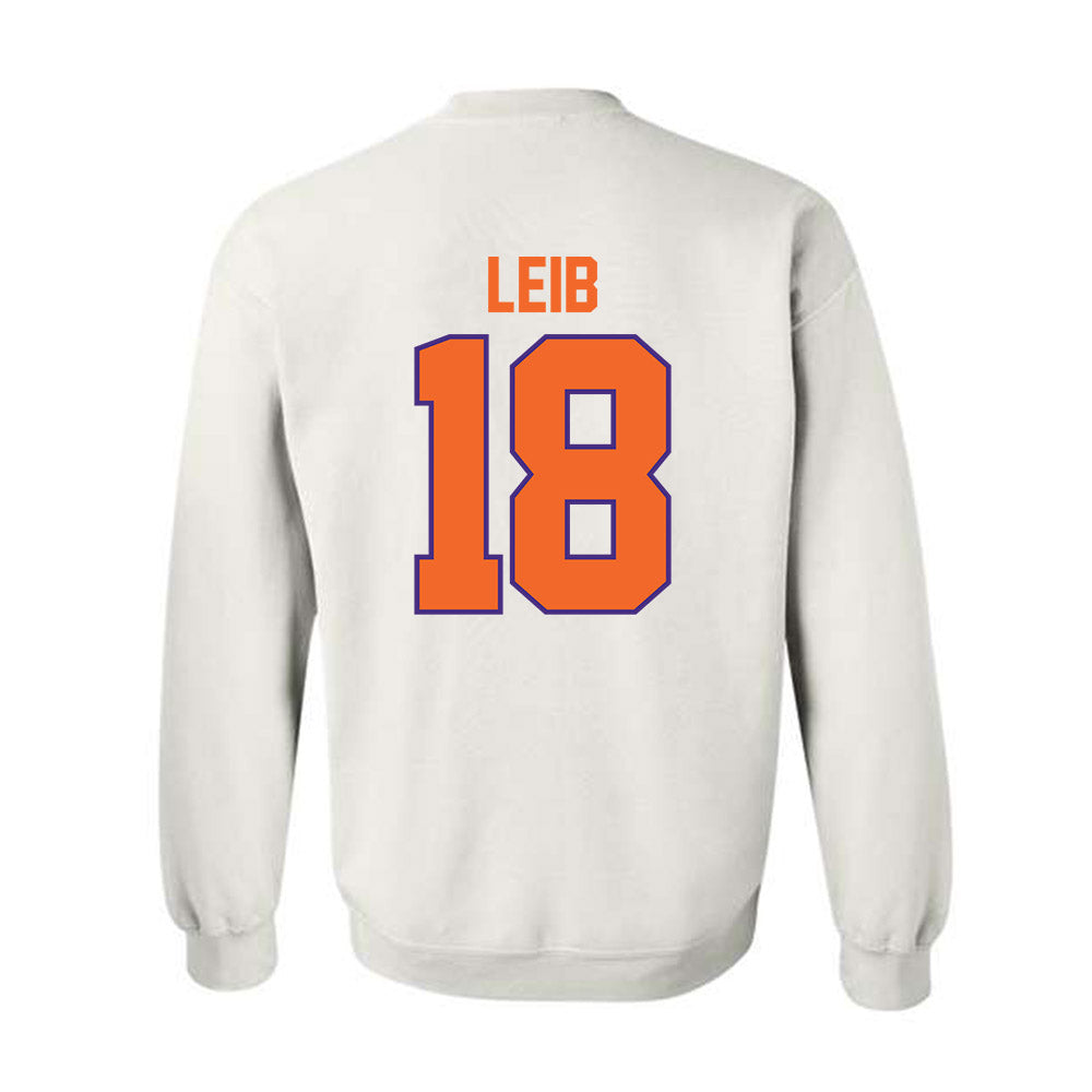 Clemson - NCAA Men's Soccer : Matthias Leib - Classic Shersey Crewneck Sweatshirt-1