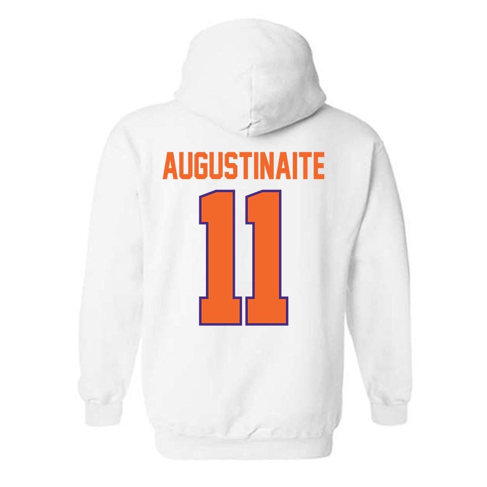 Clemson - NCAA Women's Basketball : Rusne Augustinaite - Classic Shersey Hooded Sweatshirt-1