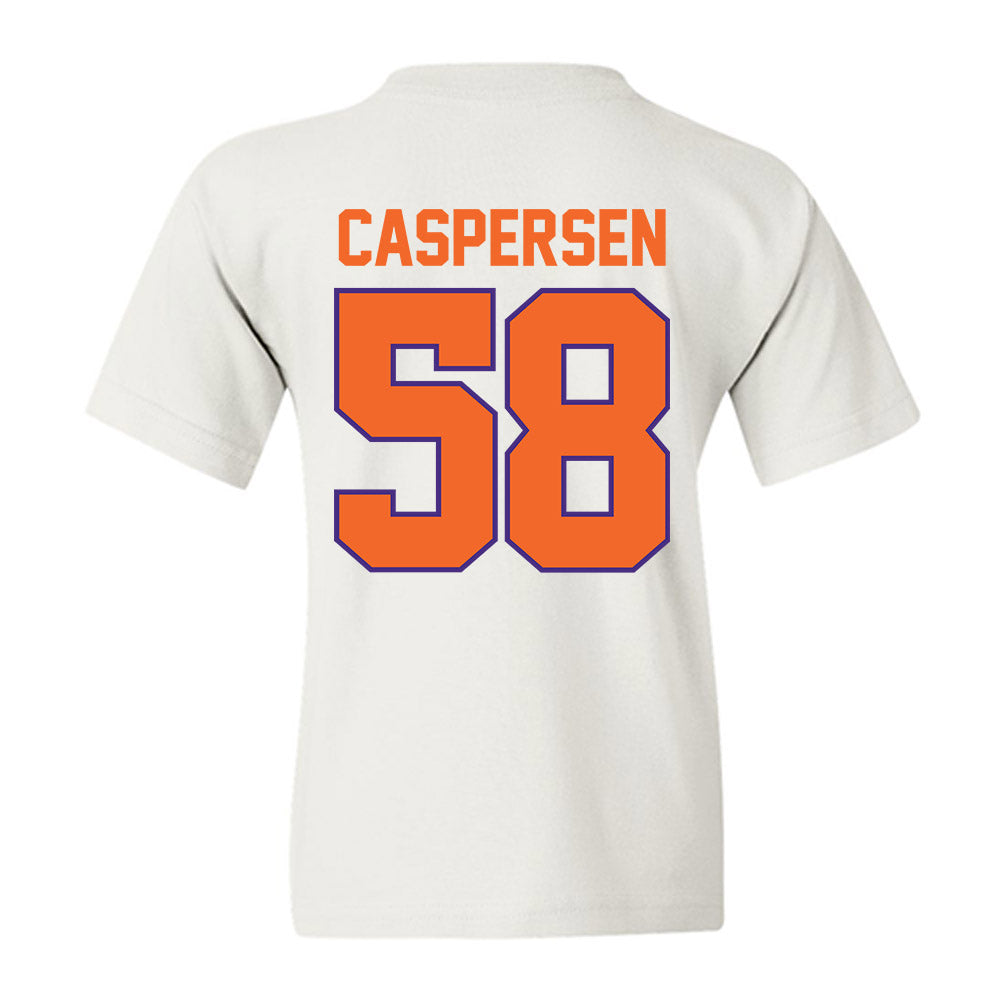 Clemson - NCAA Football : Holden Caspersen - Classic Shersey Youth T-Shirt-1