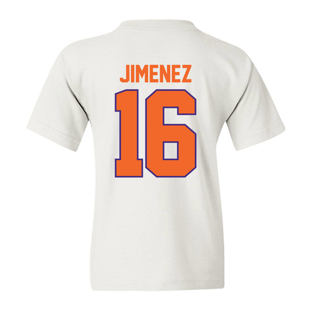 Clemson - NCAA Men's Soccer : Mason Jimenez - Classic Shersey Youth T-Shirt-1