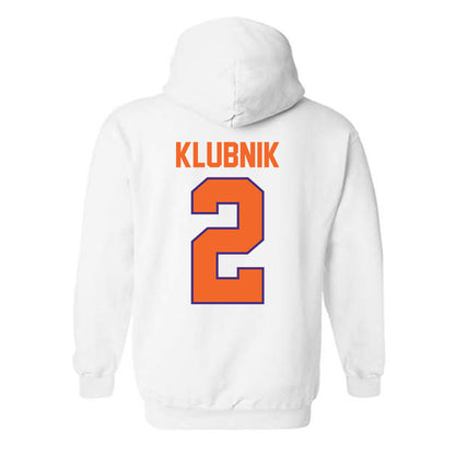 Clemson - NCAA Football : Cade Klubnik - Classic Shersey Hooded Sweatshirt-1
