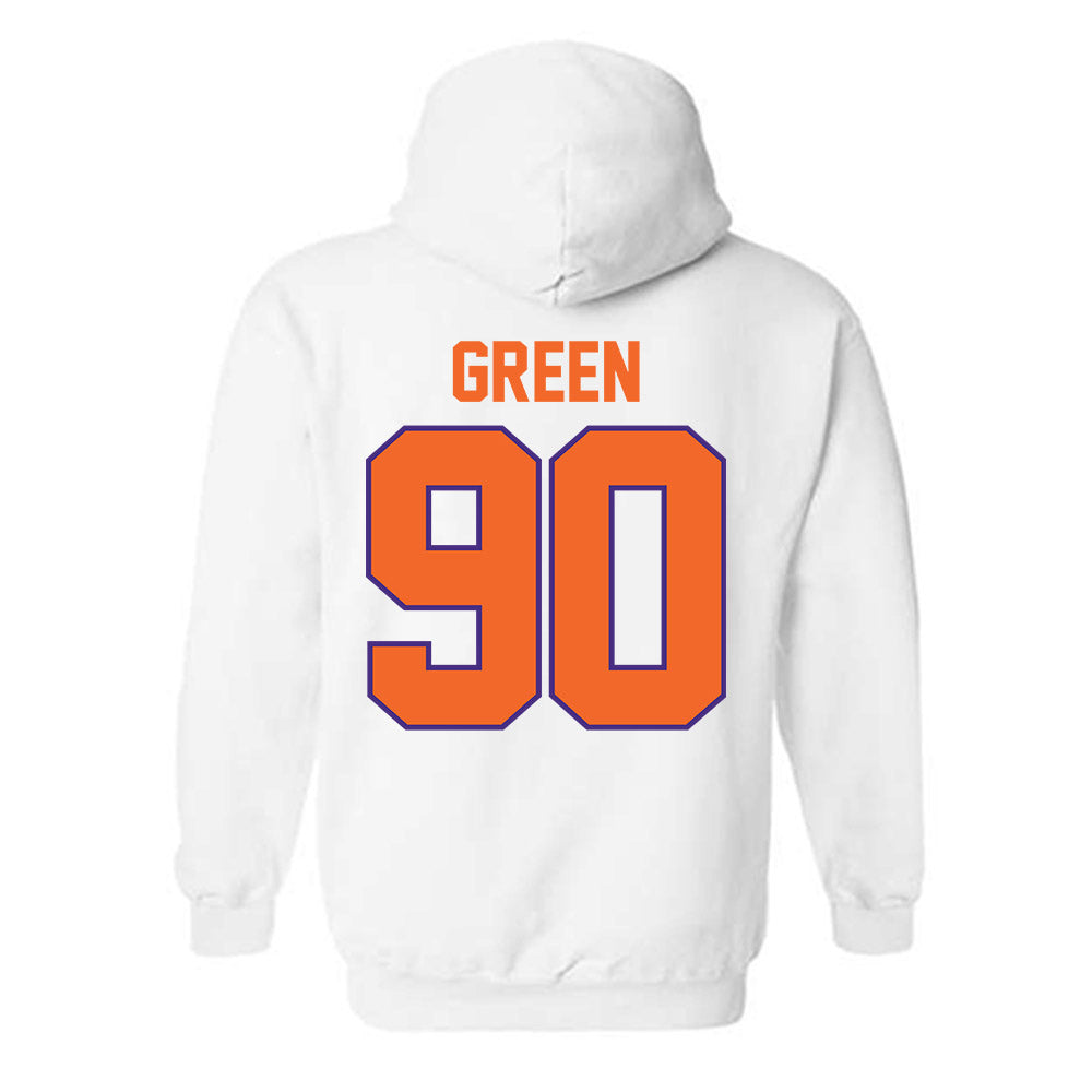 Clemson - NCAA Football : Stephiylan Green - Classic Shersey Hooded Sweatshirt-1