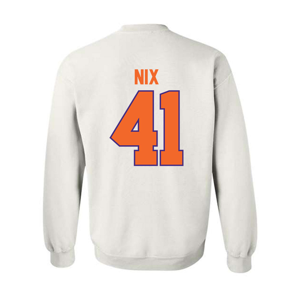 Clemson - NCAA Football : Caleb Nix - Classic Shersey Crewneck Sweatshirt