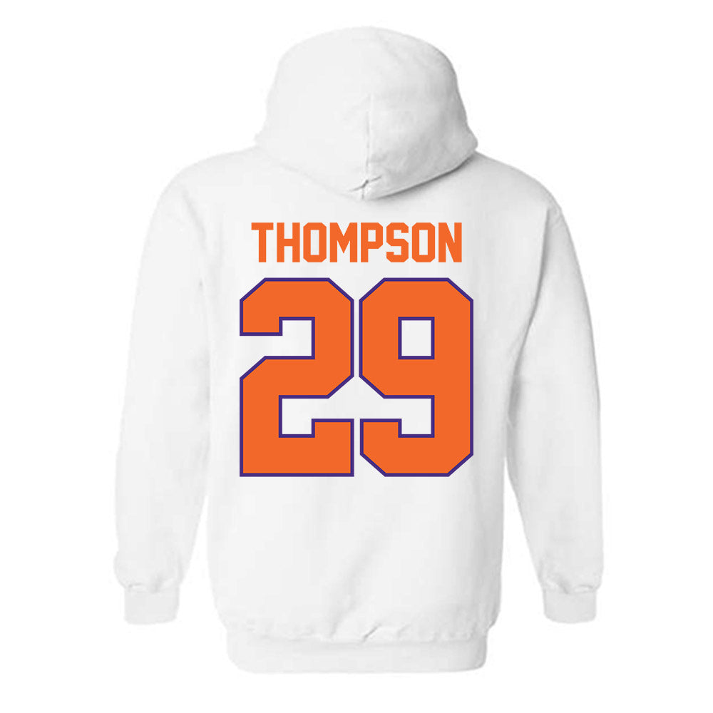Clemson - NCAA Women's Soccer : Jordan Thompson - Classic Shersey Hooded Sweatshirt-1