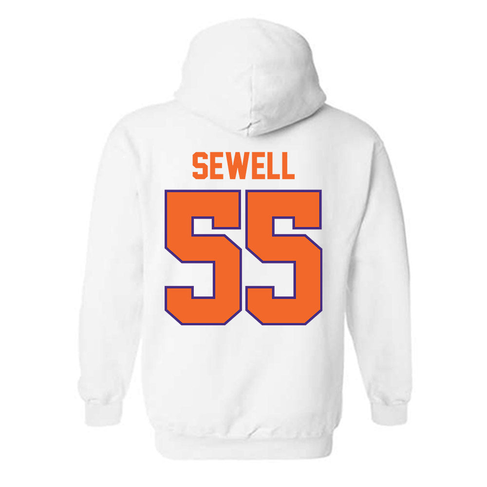 Clemson - NCAA Football : Harris Sewell - Classic Shersey Hooded Sweatshirt-1