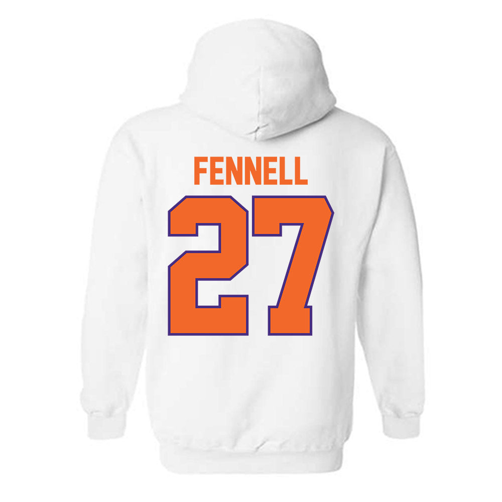 Clemson - NCAA Softball : Riley Fennell - Classic Shersey Hooded Sweatshirt-1