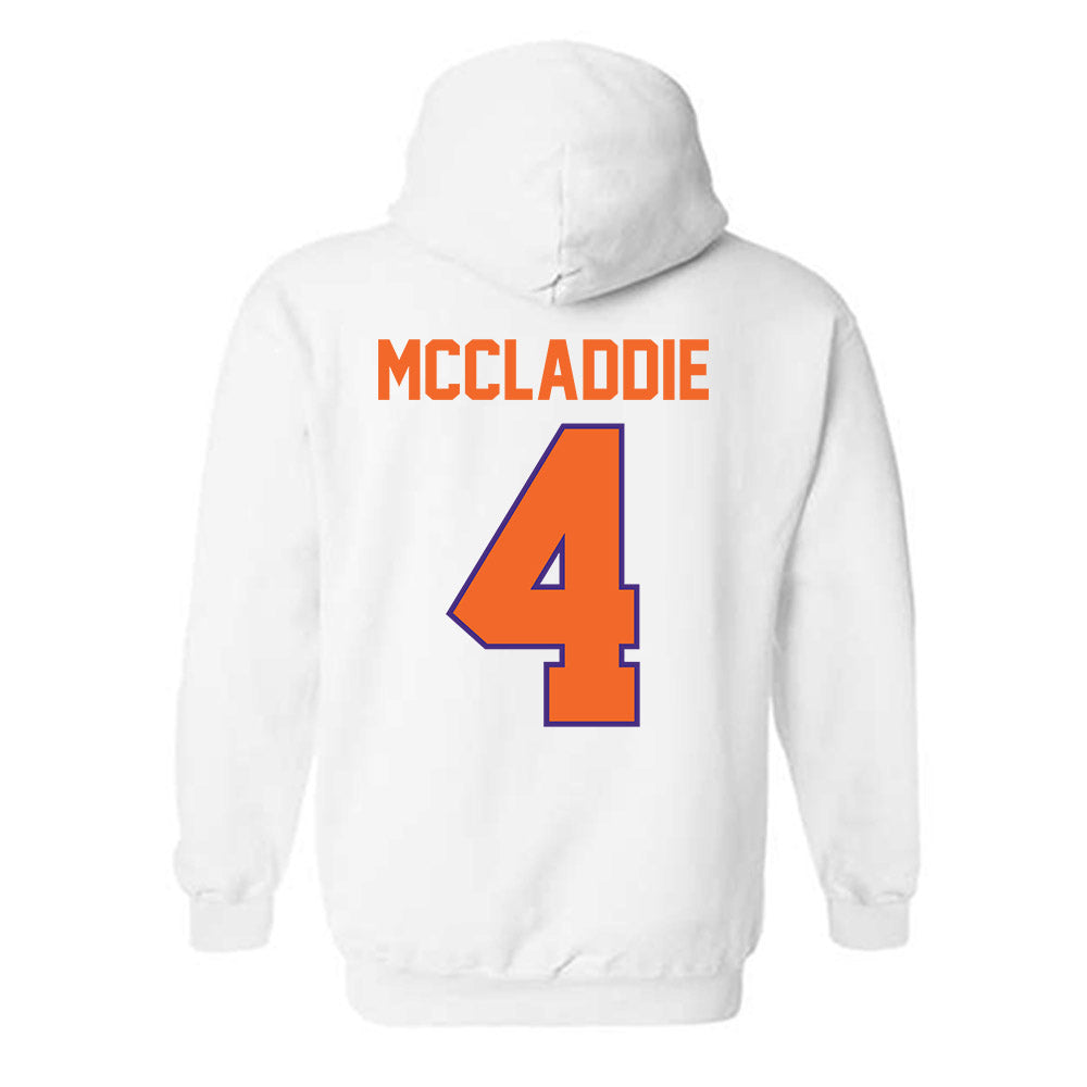 Clemson - NCAA Baseball : Tryston McCladdie - Classic Shersey Hooded Sweatshirt-1