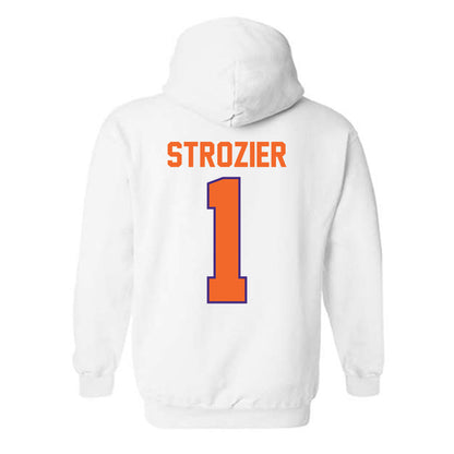 Clemson - NCAA Football : Branden Strozier - Classic Shersey Hooded Sweatshirt-1