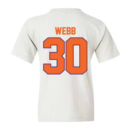 Clemson - NCAA Football : Kylen Webb - Classic Shersey Youth T-Shirt-1