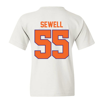 Clemson - NCAA Football : Harris Sewell - Classic Shersey Youth T-Shirt-1