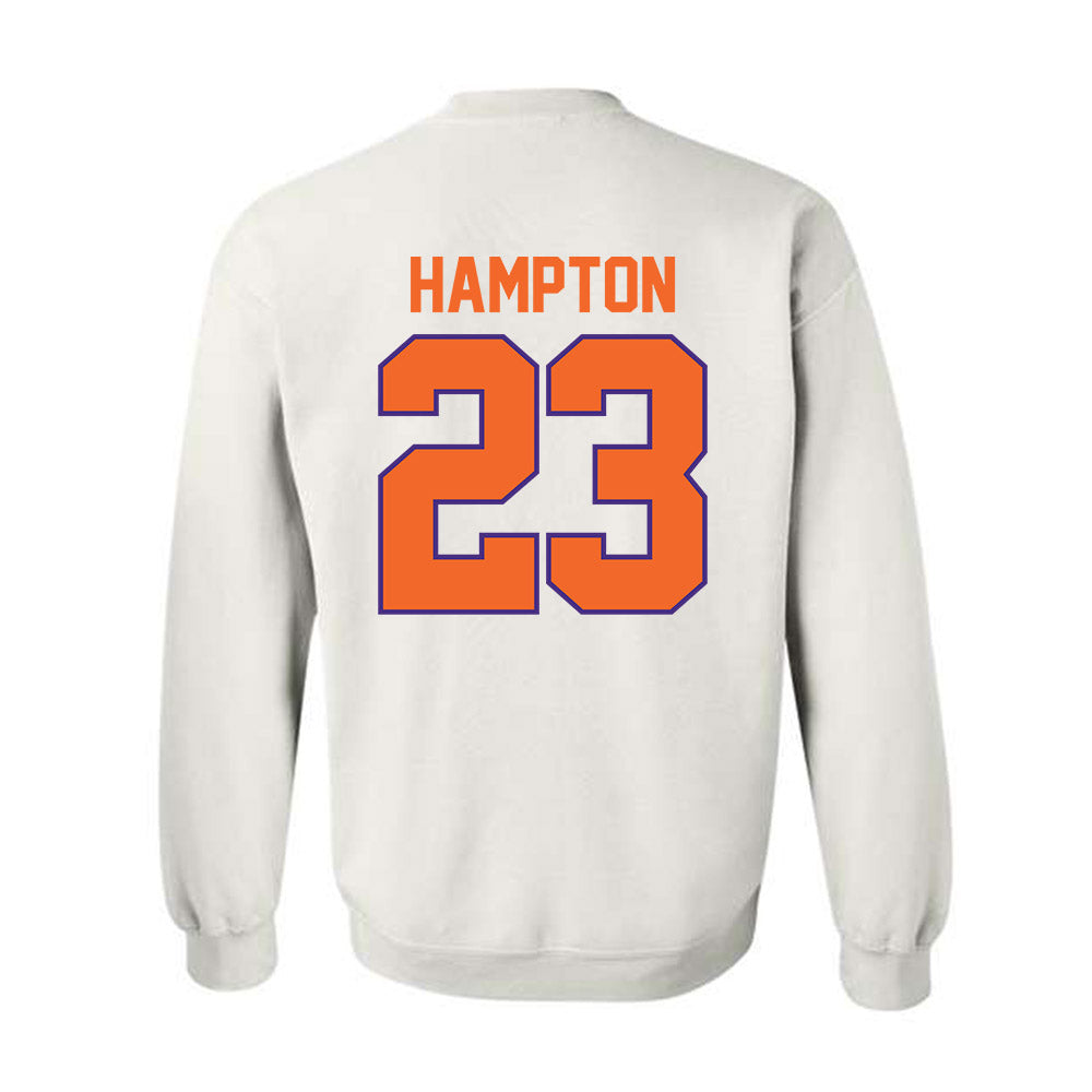 Clemson - NCAA Football : Ashton Hampton - Classic Shersey Crewneck Sweatshirt-1