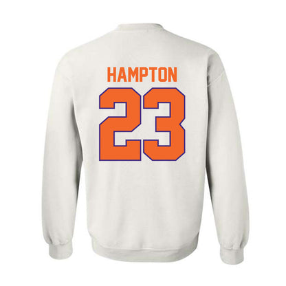 Clemson - NCAA Football : Ashton Hampton - Classic Shersey Crewneck Sweatshirt-1