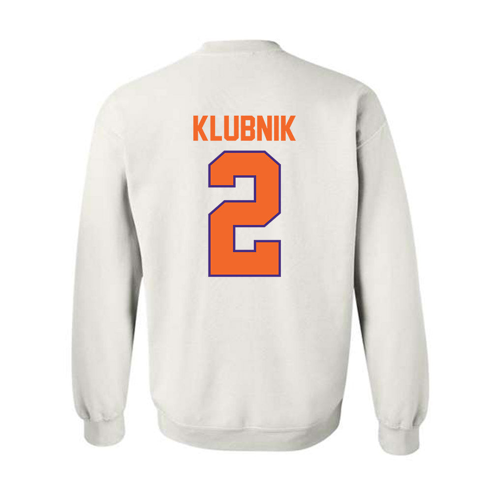 Clemson - NCAA Football : Cade Klubnik - Classic Shersey Crewneck Sweatshirt-1