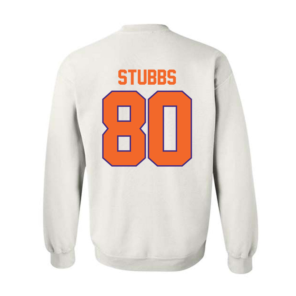 Clemson - NCAA Football : Luke Stubbs - Classic Shersey Crewneck Sweatshirt-1