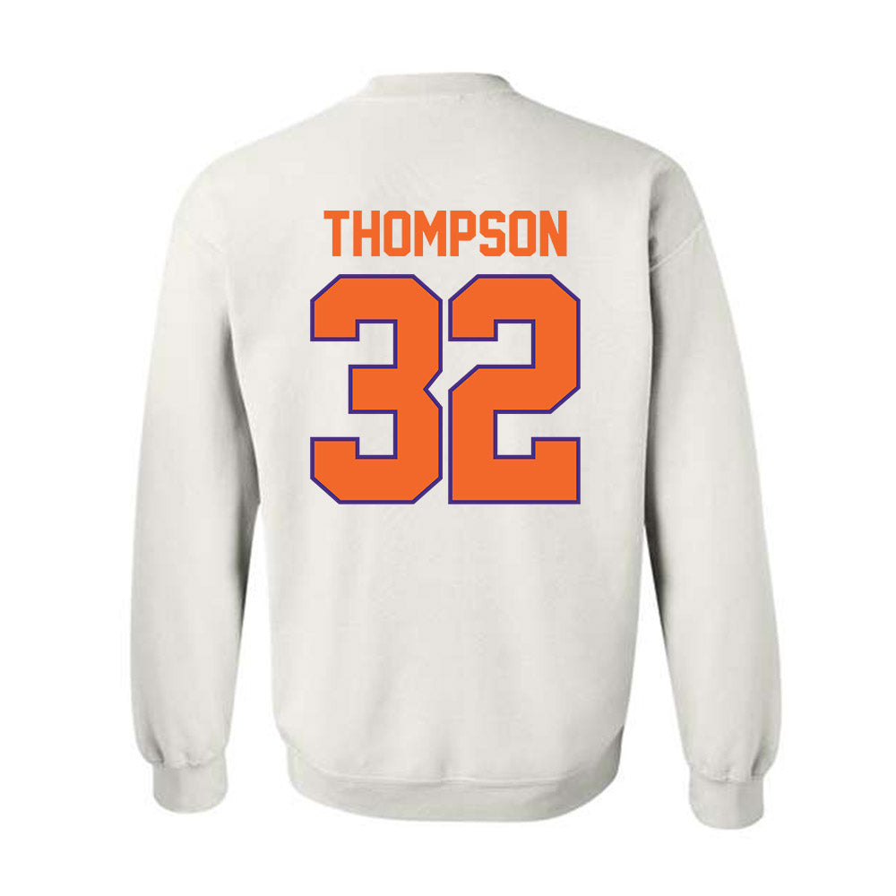 Clemson - NCAA Women's Basketball : Raven Thompson - Classic Shersey Crewneck Sweatshirt-1