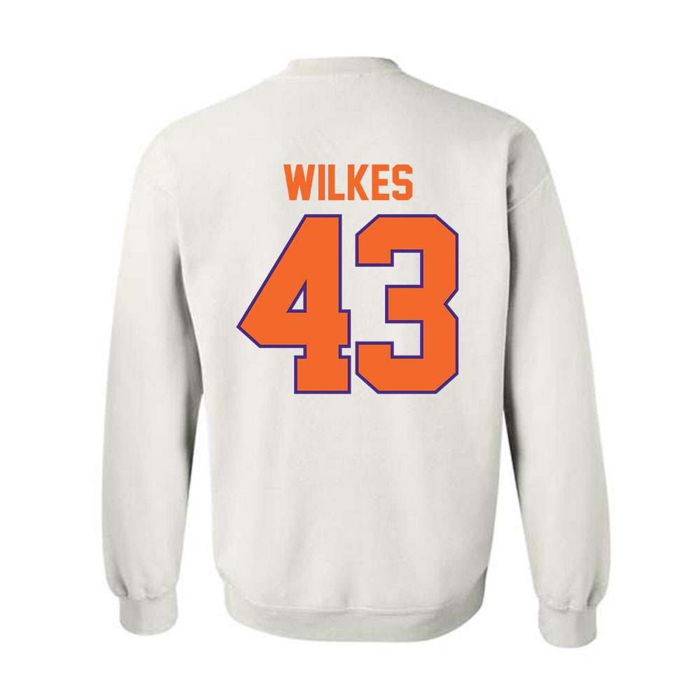 Clemson - NCAA Football : Billy Wilkes - Classic Shersey Crewneck Sweatshirt-1
