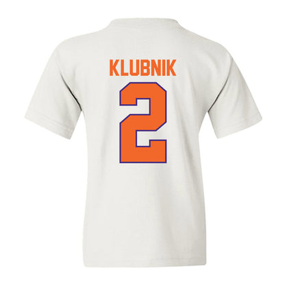 Clemson - NCAA Football : Cade Klubnik - Classic Shersey Youth T-Shirt-1