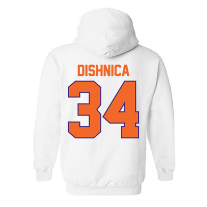 Clemson - NCAA Men's Soccer : Samir Dishnica - Classic Shersey Hooded Sweatshirt