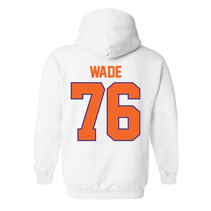 Clemson - NCAA Football : Mason Wade - Classic Shersey Hooded Sweatshirt